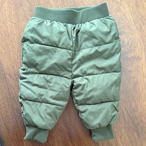 Old Navy Kids Army Green snow Pants